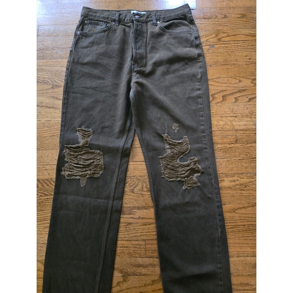 Free People We the Free The Lasso High Waist Straight Jeans size 32 NWT - Picture 4 of 10